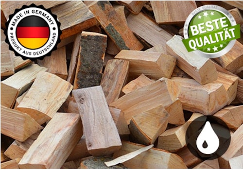Brennholz Kaminholz 20kg Feuerholz Fichte trocken gespalten ofenfertig 25-40 cm 